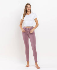 HIGH RISE ANKLE SKINNY JEANS V3499WMV