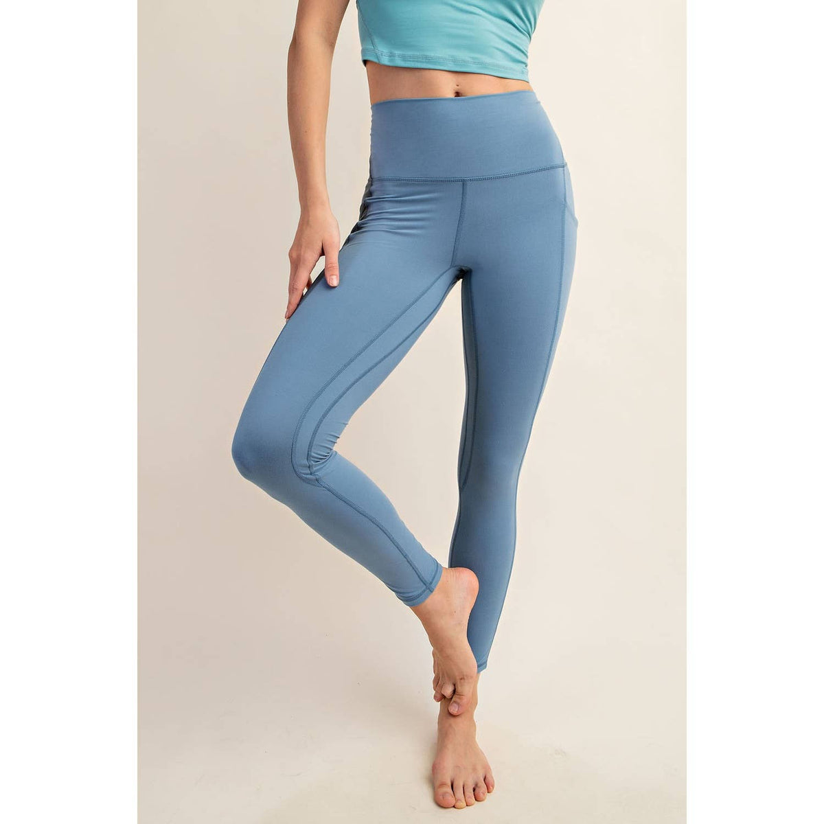 BUTTER YOGA PANTS WITH SIDE POCKETS