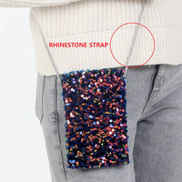 Sequined Mini Phone Sling Bag